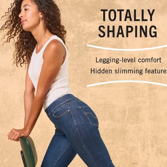 Signature by Levi Strauss pull on skinny pants size 10 - Picture 12 of 12